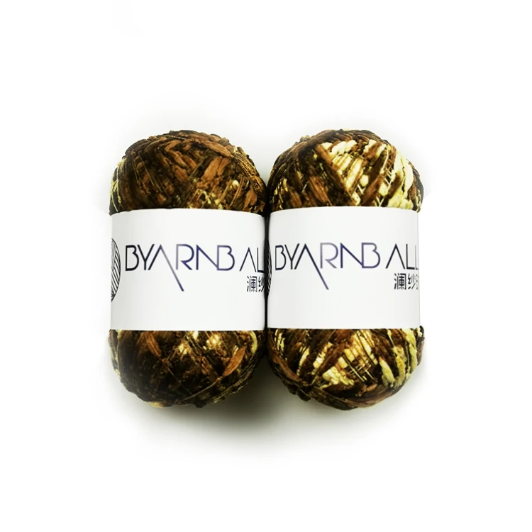 
China Manufacturer Most Popular Dyed Organic Polyster Yarn Crochet Set 