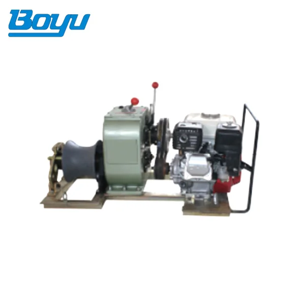 Stringing Equipment gasoline powered winch