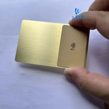 golden 24k gold nfc 24k gold metal cards