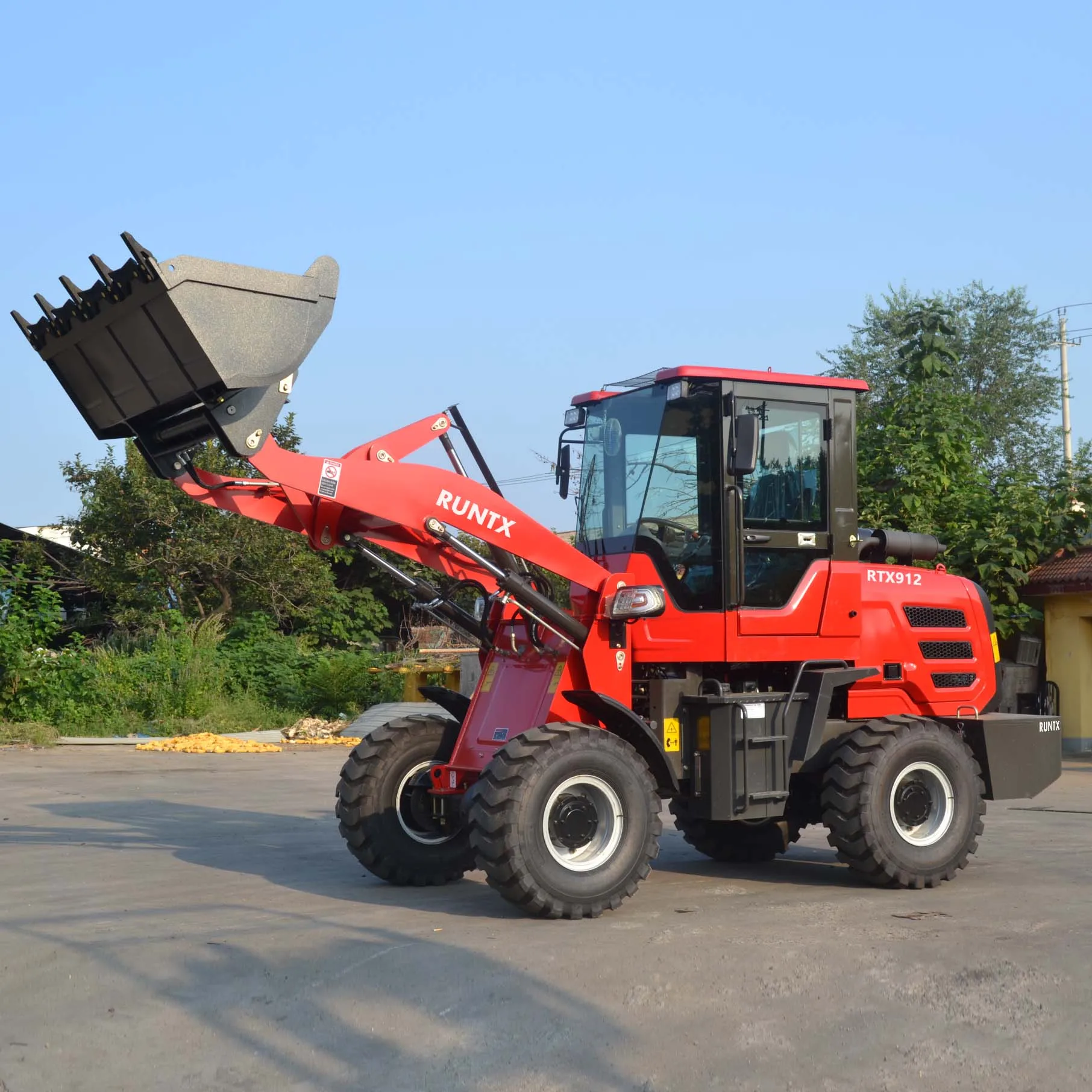 RUNTX Factory Price 1 ton 1.2 ton 2 ton 2.5 ton 3 ton diesel wheel loader