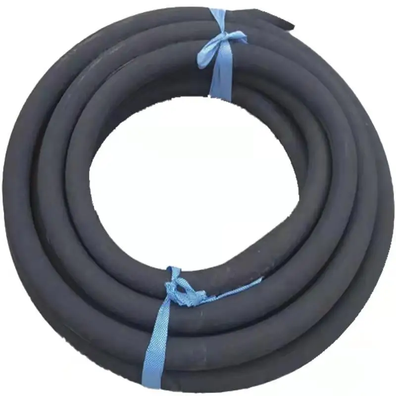 6-51mm 2inch braided steel wire reinforced flexible oil-absorbing industrial high pressure hydraulic rubber hose