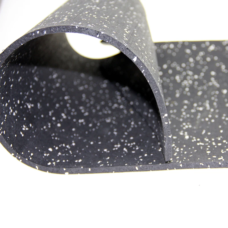 Competitive price rubber gym flooring roll rubber mat for crossfit