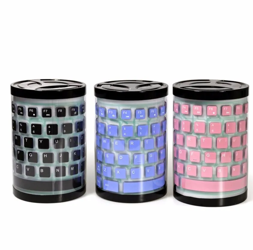 Hot Selling  Wired Silicone Rubber  Industrial Keyboard