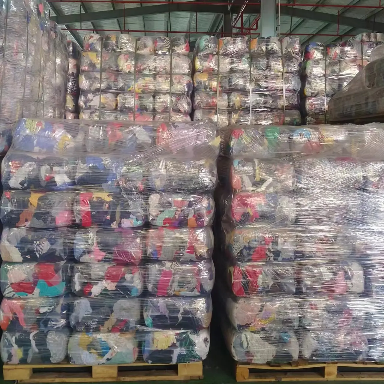 Textile Waste Mixed Sell Cotton Rags Cutting Used  Cotton Dark Clean Rag Cleaning Machine Rags