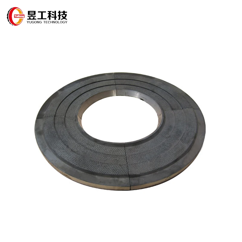 Factory direct commercial wear resistant  Composite Welding Grinding Table Liner for Vertical mill