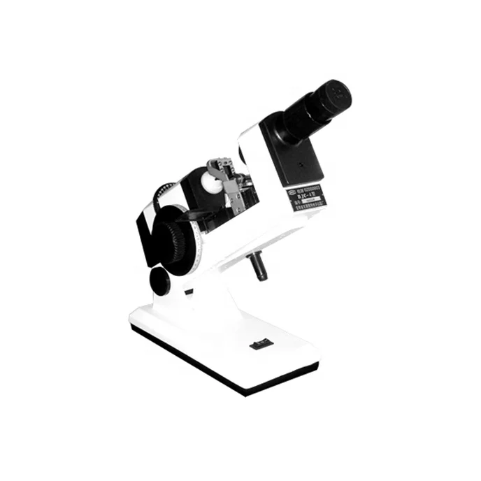 Portable manual lens meter ophthalmic optical focimeter