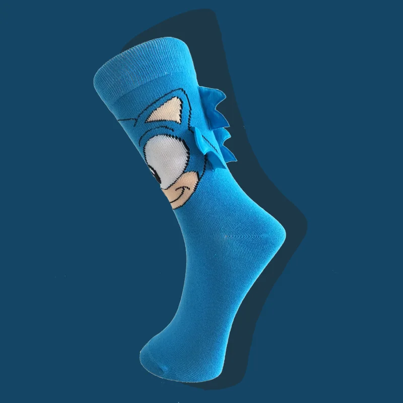
Sonic socks unsex cute socks happy bulk wholesale make your own socks 