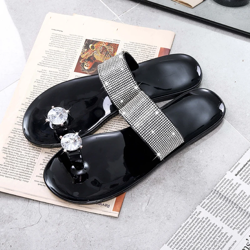 2020 Summer casual pvc transparent breathable women slippers sandals platform