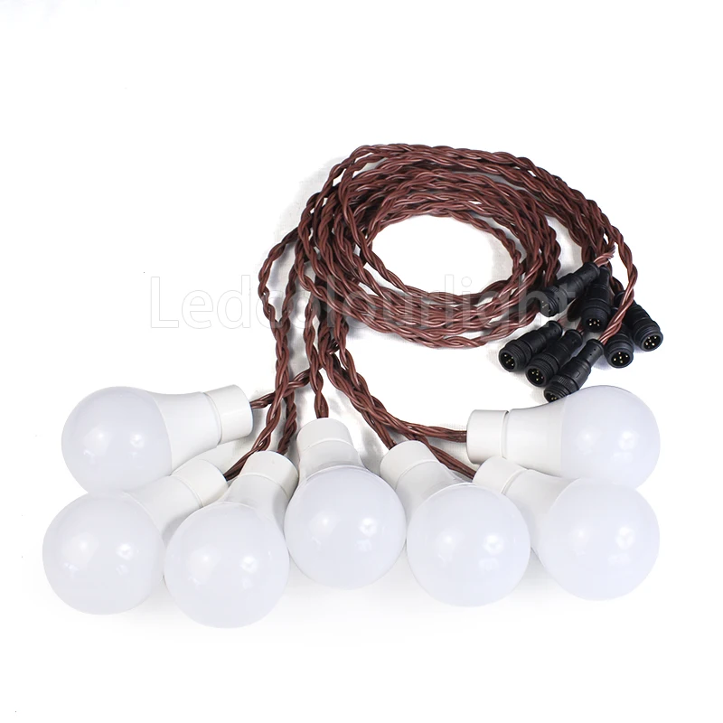 60mm Night Club Lights Dmx Rgb Dc 12v Dc Led Light Bulb Wedding Lighting