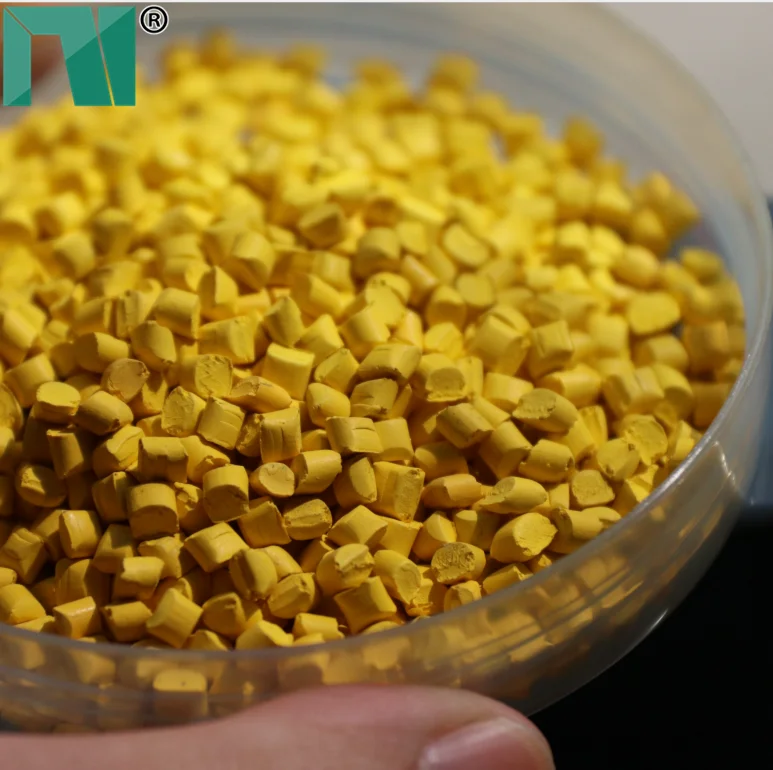 Yellow color masterbatch polymer  for injection molding