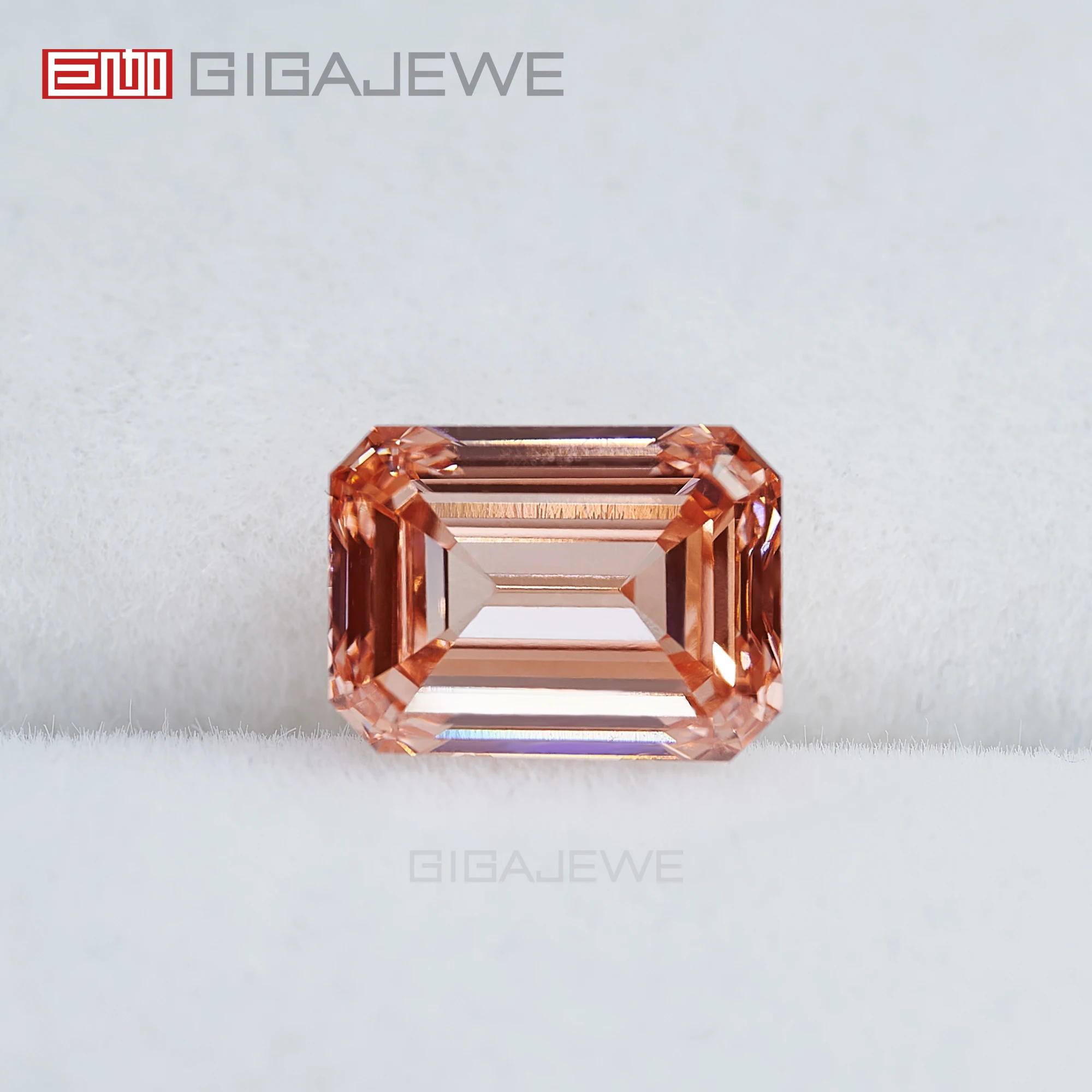 Синтетические бриллианты GIGAJEWE розового цвета, круглые и необычные, CVD lab