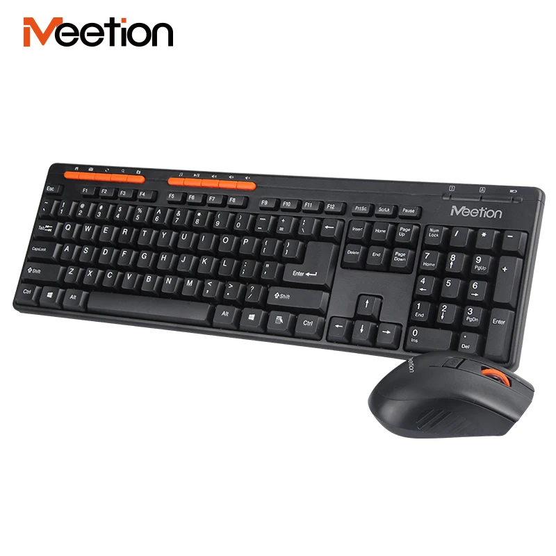 MT-4100 Standard Cheap Wireless Keyboard and Mouse Combo for Desktop Laptop