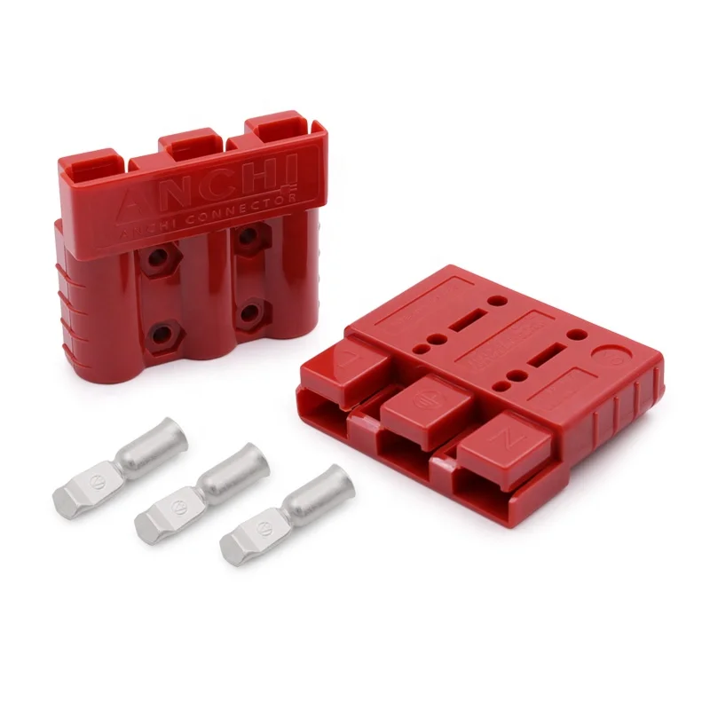 50Amp AC DC power high current exterior connector plug for UPS  and lithium battery solar controller connector