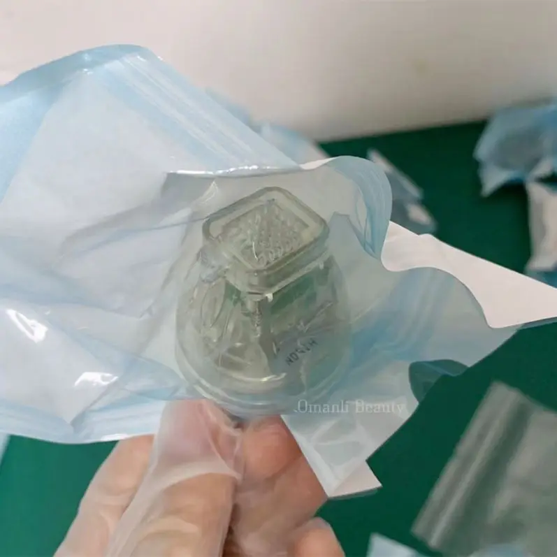 Needle Cartridge Of Fractional Microneedle Rf Fractional Radio Frequency Micro Needling Suction Pipe