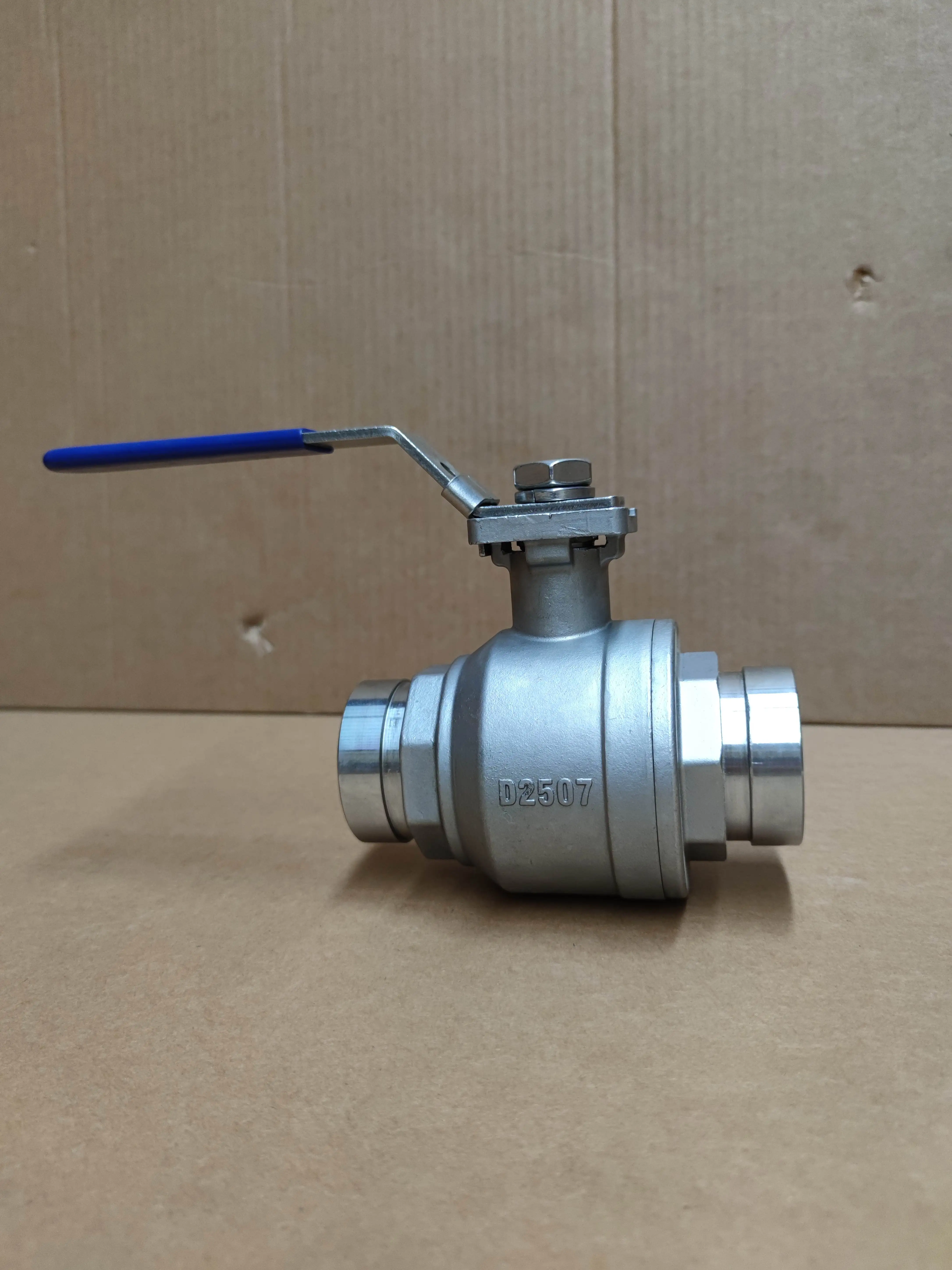 High Pressure 1200PSI Grooved End Ball Valve with Top Mount Plate with Handle