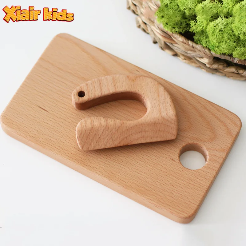 Игрушки Xiair для ролевых игр кухонный набор игрушечный деревянный детский нож детей резак овощей и фруктов кухонные игрушки