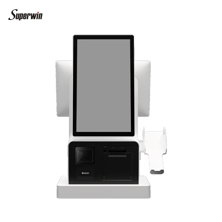 PSJ9000 Cash Register Touch Screen Restaurant Terminal Payment Machine All in One Point of Sale Windows POS System