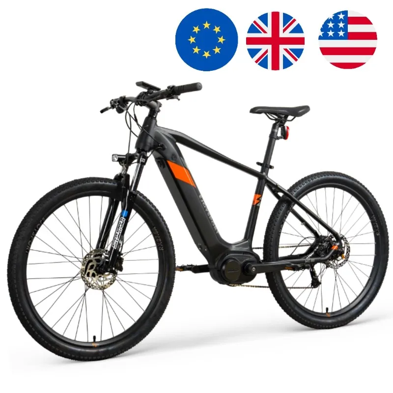 2022 27.5 Tire Electric Bicycle Mountain Bike Snow Wholesale e bike