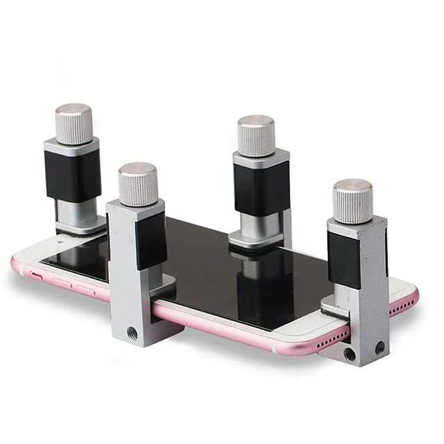 Adjustable Clip Fixture Mobile LCD Screen Fastening Clamp
