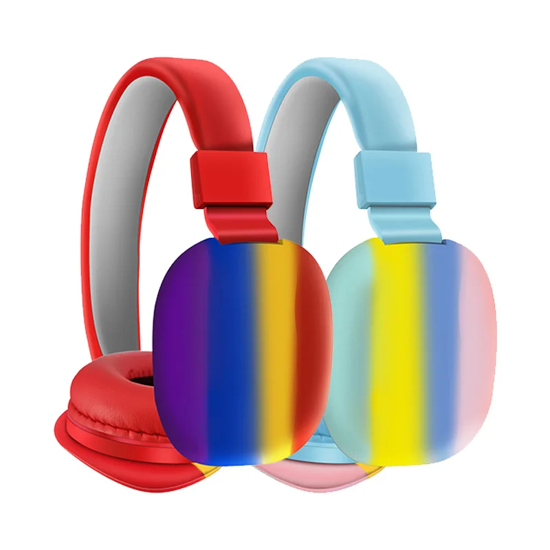 2021 HOT SALE AH-806B Kids Student wireless Headphones Kids Headphones Foldable bt 5.0  Stereo Sound with 18H Playtime