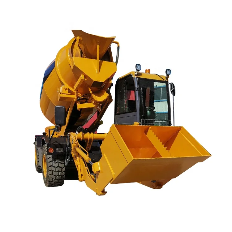 Самозагружающаяся Бетономешалка специально для российского рынка