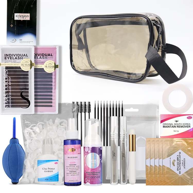 starscolors eyelash extensions case tray display eyelash extension kit with wholesale price