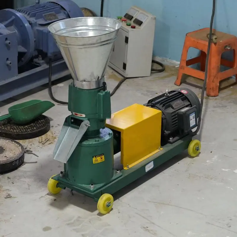 Animal Feed Processing Special Poultry Farm Cattle Mini Animal Biomass For Animal Feeds Feed Pellet Mill Processing Machine