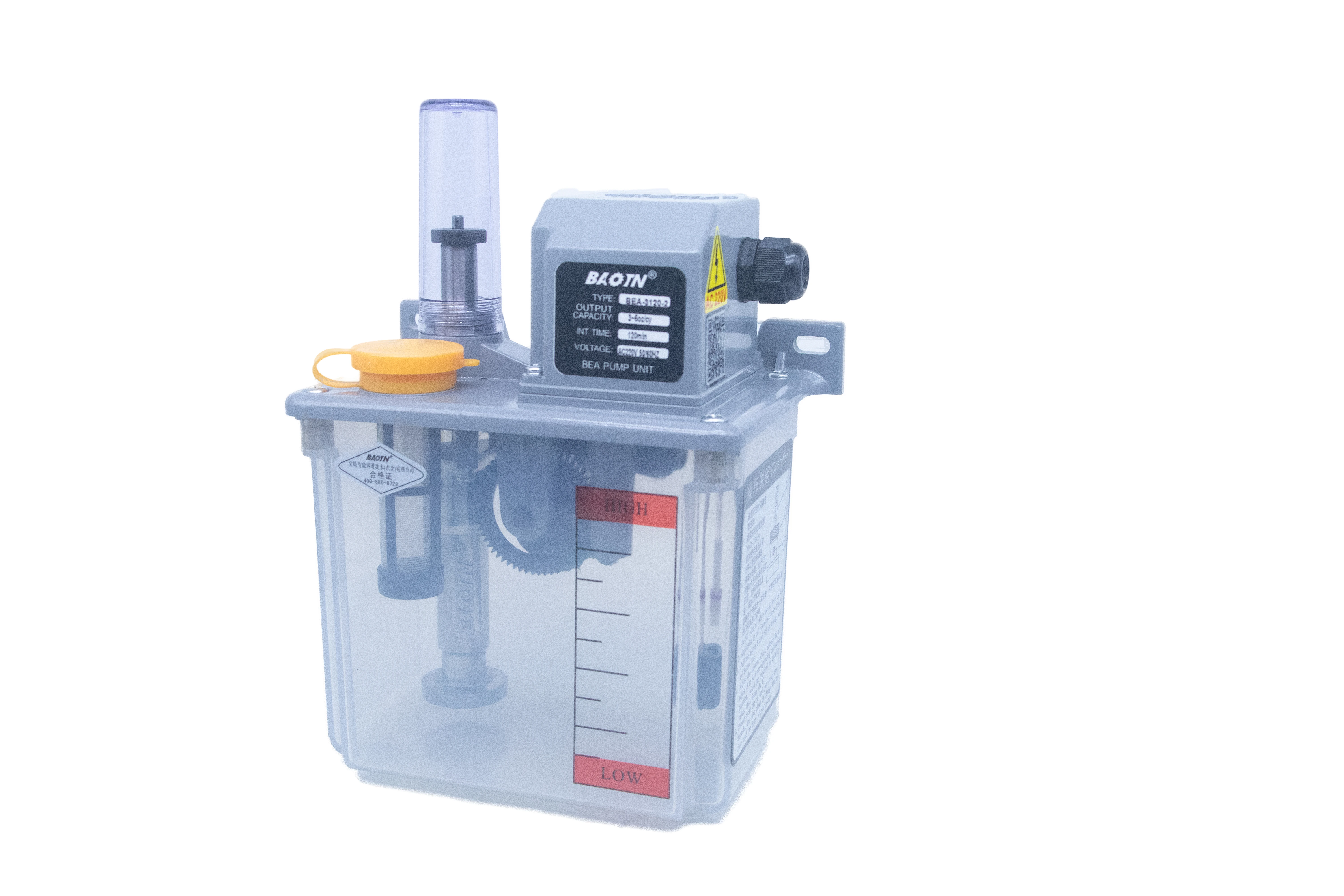 Baotn Thin Oil Positive Displacement Lubricator Oiler BEA Resistance Electric Lubricator lubrication oil pump