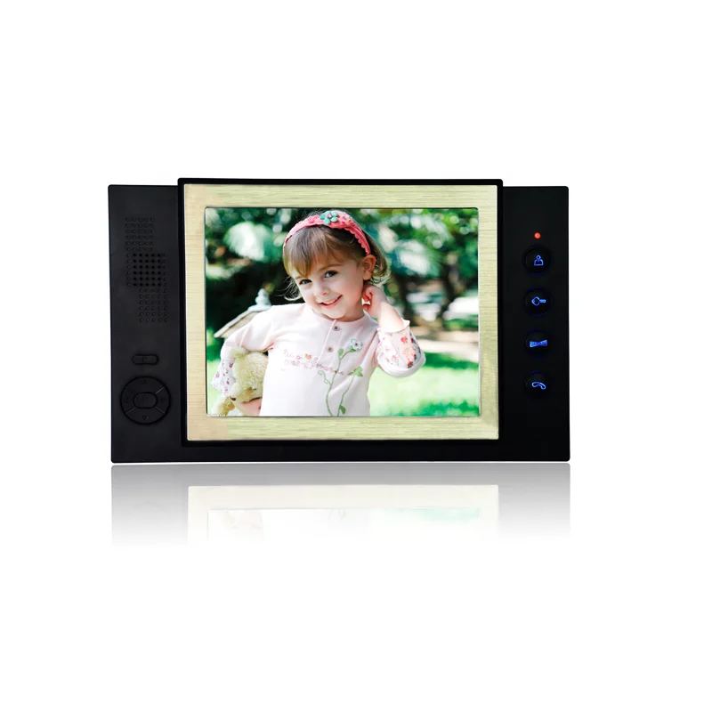 Квартира Проводной видео телефон двери 7 дюймов экран Аудио визуальный домофон системы