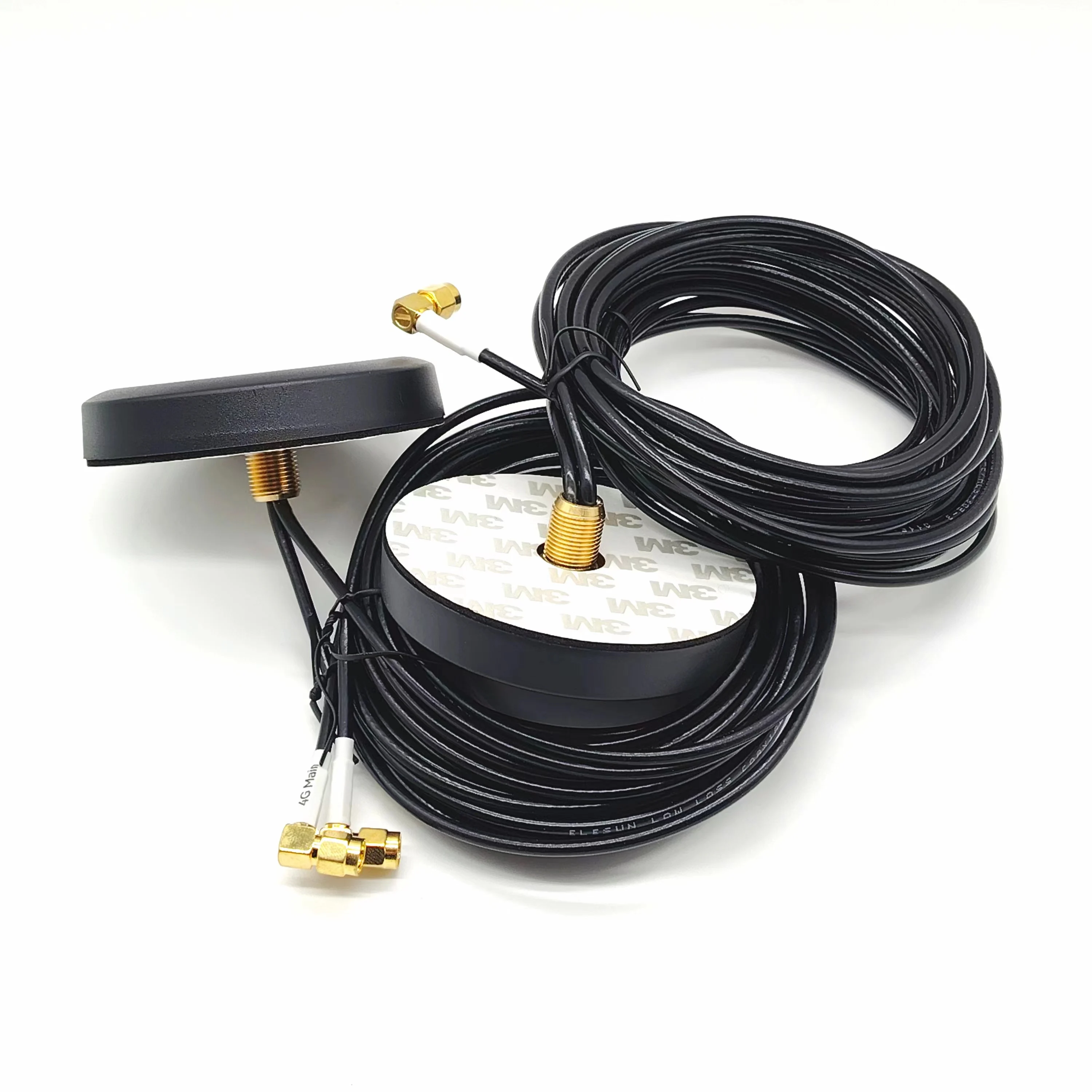 4g lte main div BT wifi mimo antenna gps gnss sma fakra car cpe screw mounting combination fleet management 2 in 1 antenna