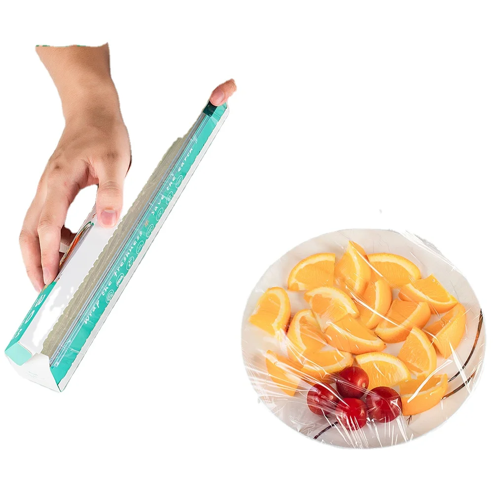 Food service plastic 100% biodegradable packaging fresh wrap pla film