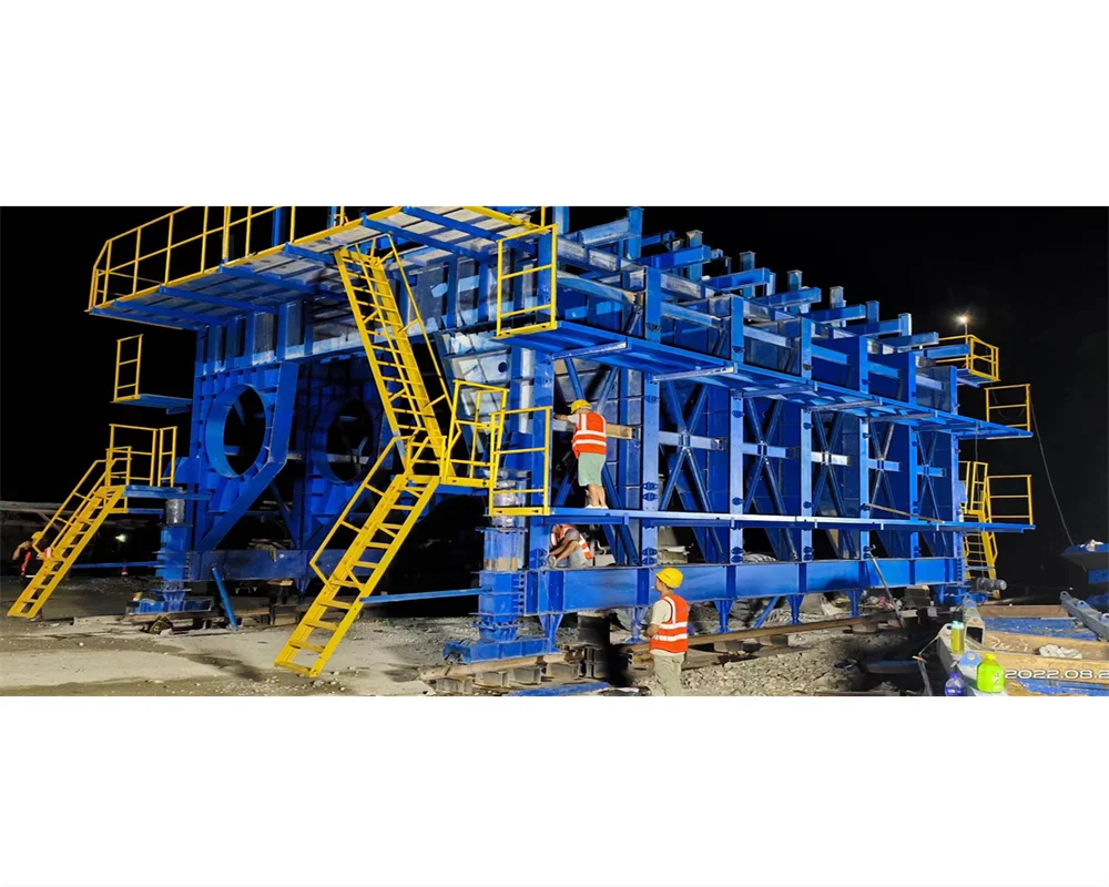 Бетонная мостовая конструкция Т-образная балочная стальная опалубка для железной дороги