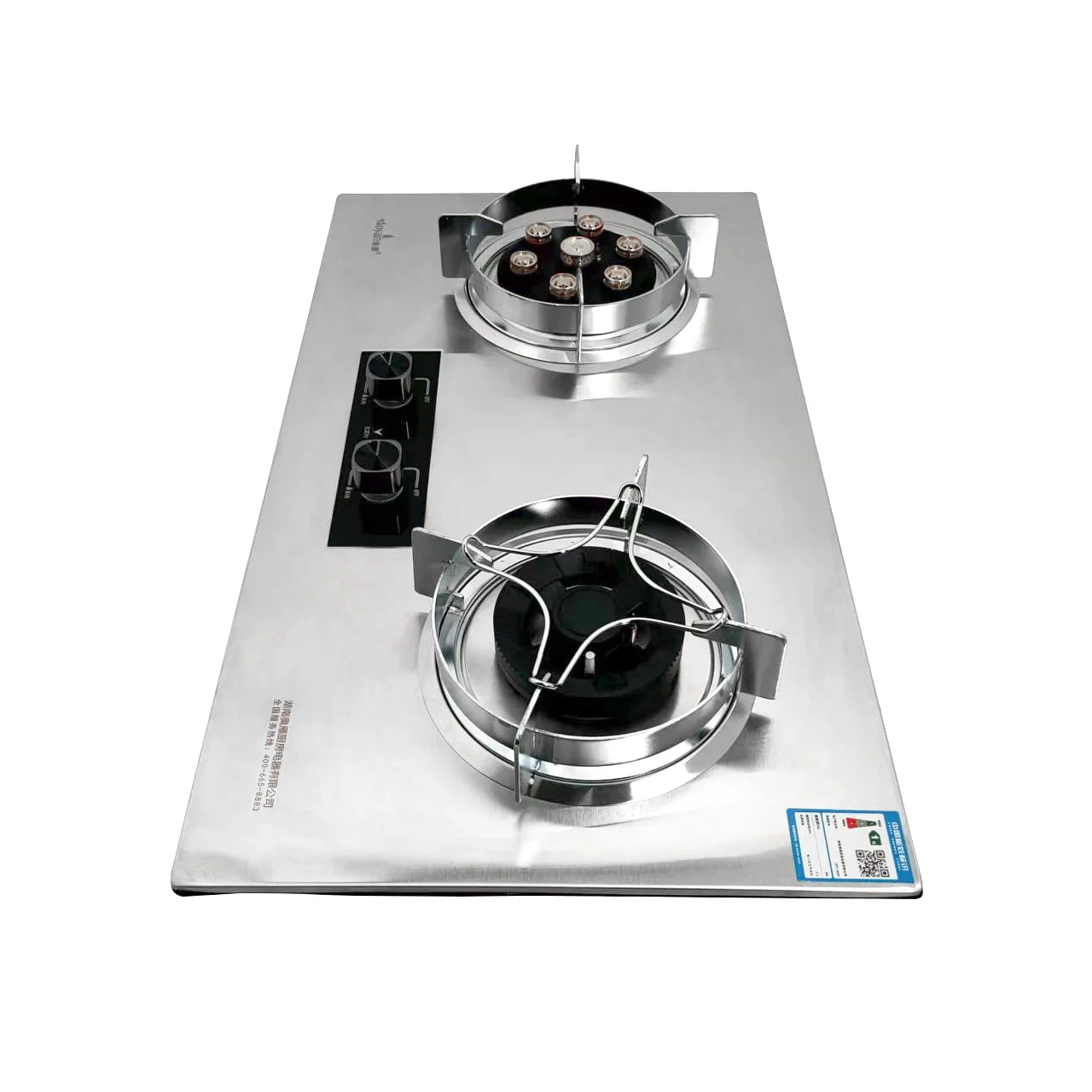 Cooktops 2 Burner Gas Stove Commercial Big Power Burner Gas Stove Cooktop.