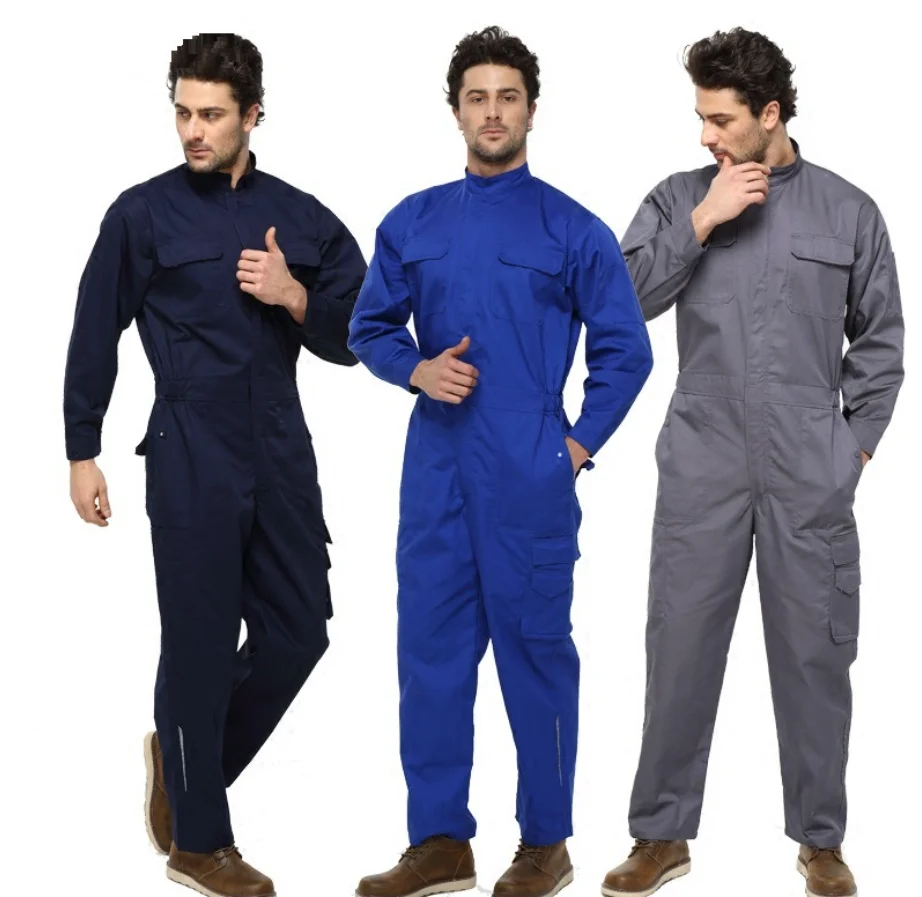 Breathable Workwear Set Staff Mechanic Engineering Repairman Custom Acceptable Work Cloths Uniforms