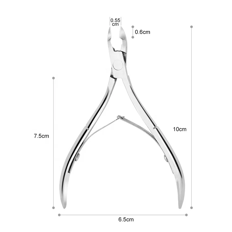 Stainless Steel Professional Disposable Podiatry Ingrown Nail Cuticle  Nipper Nail plier