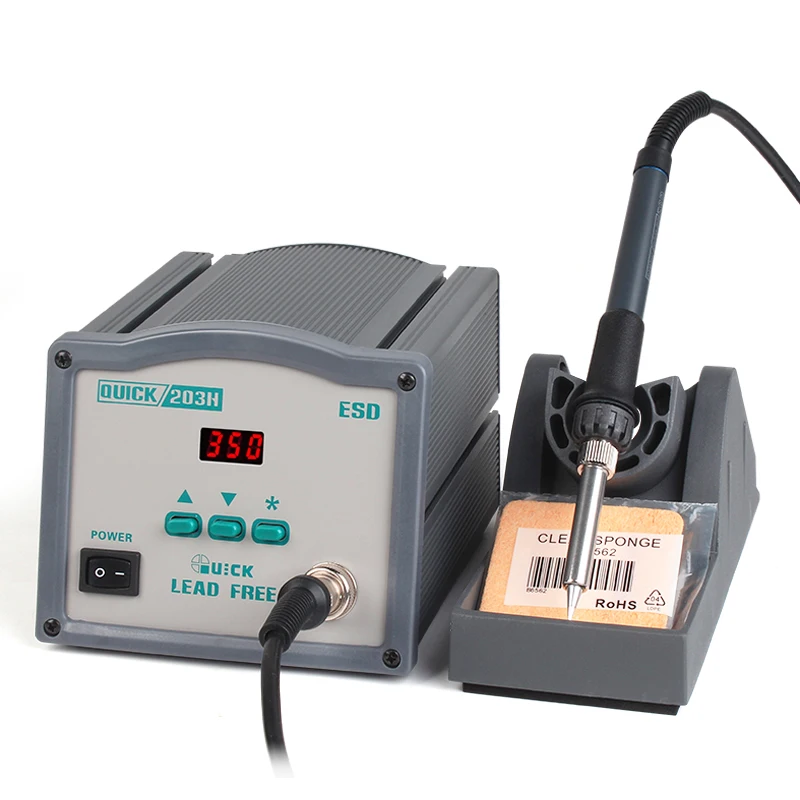 High Frequency Soldering Station Quick  Digital Rework Station 220V BGA ESD Lead Free Welding Tool Kit 203H 205H 209H