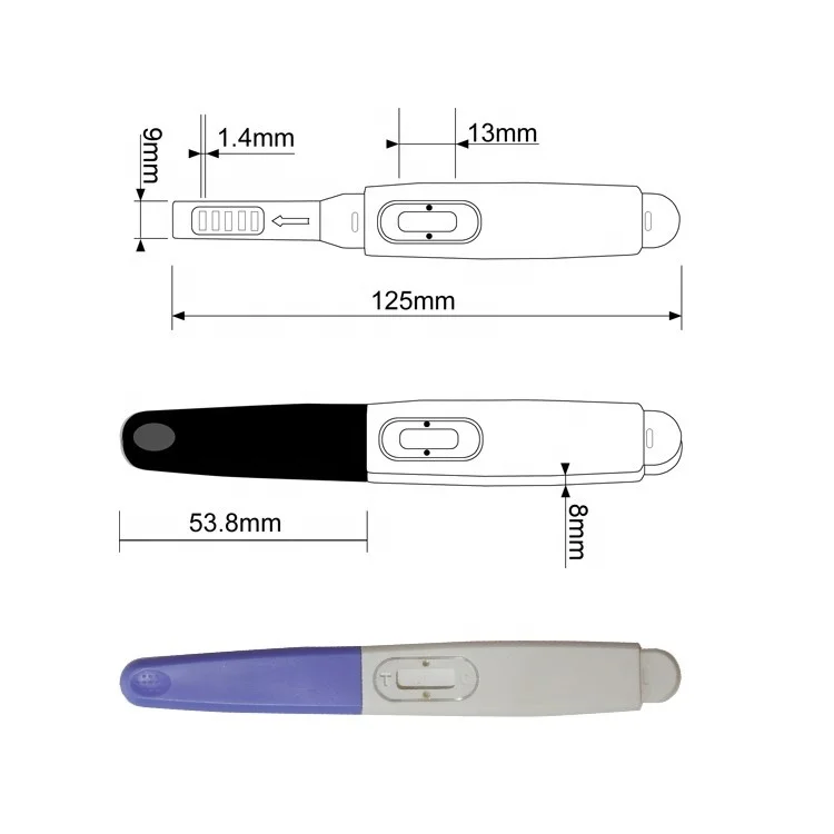 High Accuracy  Midstream Pregnancy HCG Test