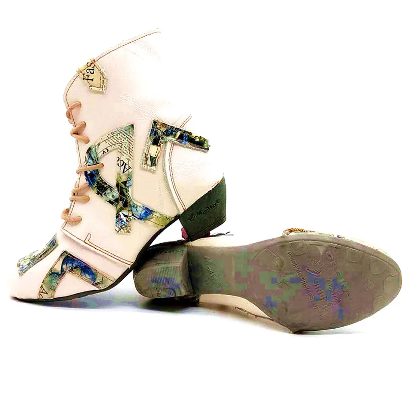 Wholesale Custom Adult Leather Ankle Boots German Trendy Fashion Tpr Sole Winter Boots