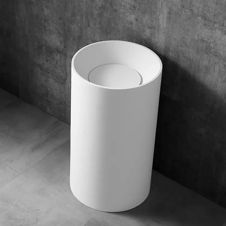 Раковина из искусственного камня для ванной комнаты