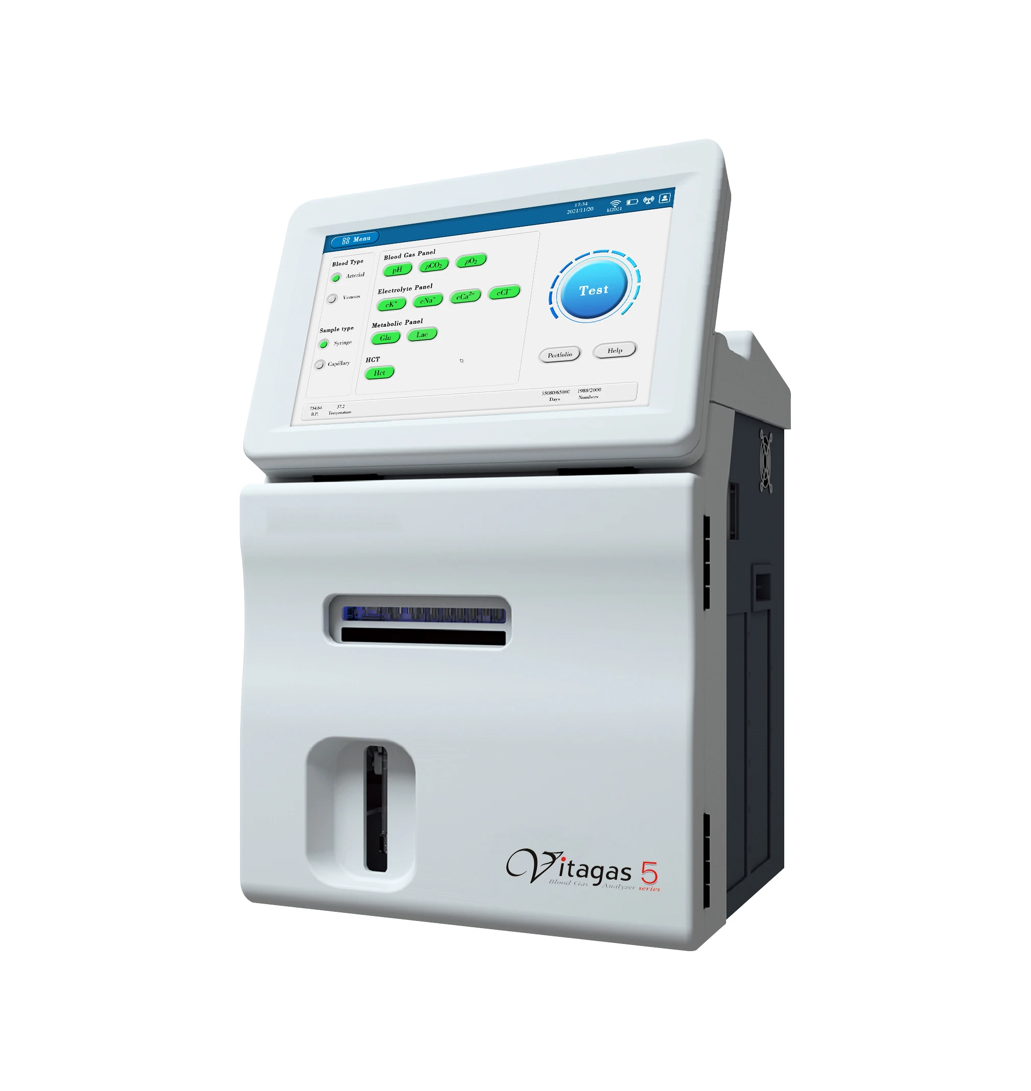 SoyMed Portable Mobile Blood Gas Analyzer price blood testing equipments With Rapid Test Blood Gas Machine Manufacturer In China