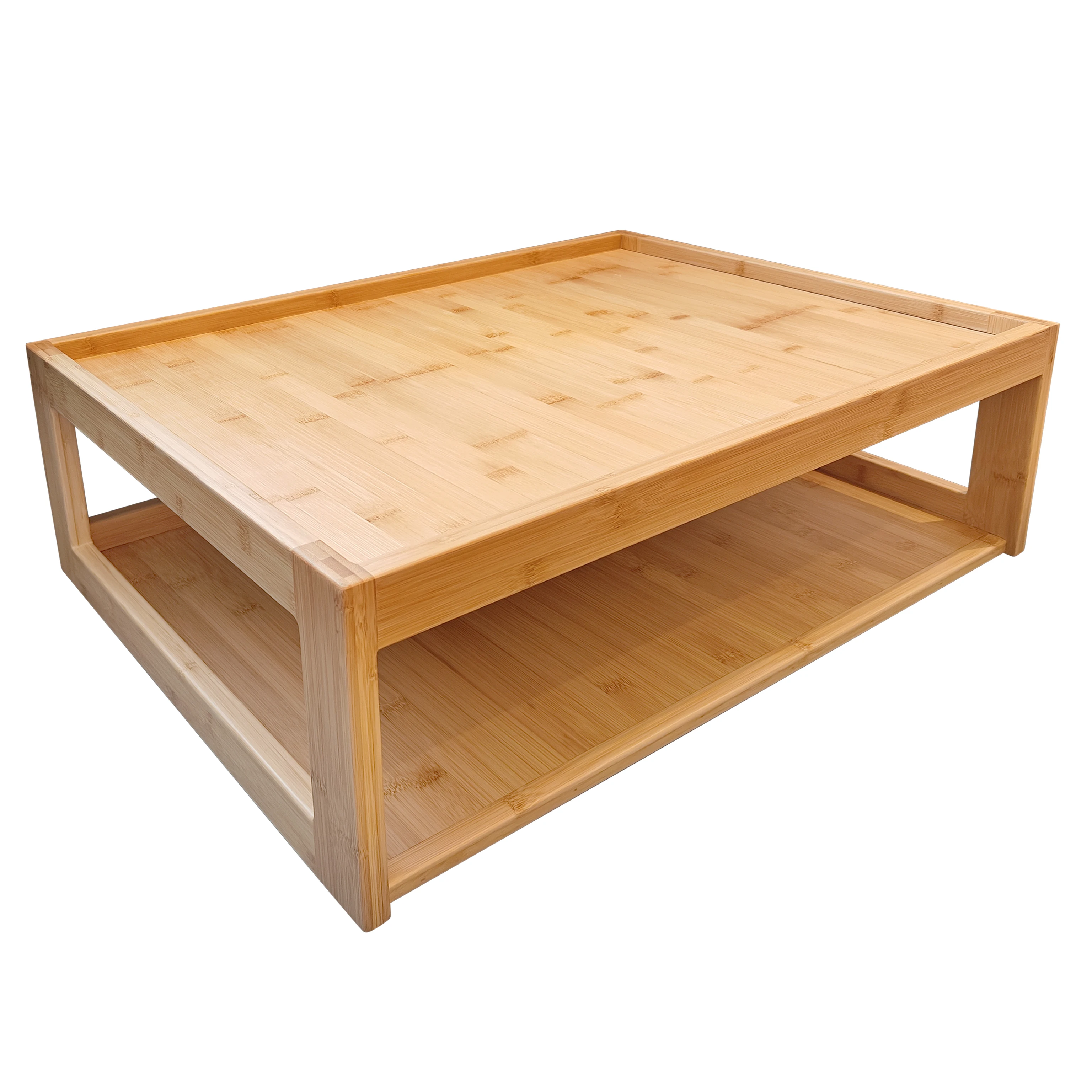 Factory direct sale  Retro simple small dining table Wood office desks Bamboo square table