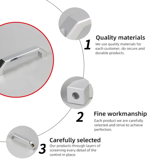 Factory price  zinc Alloy Handle for Cabinet pull handle