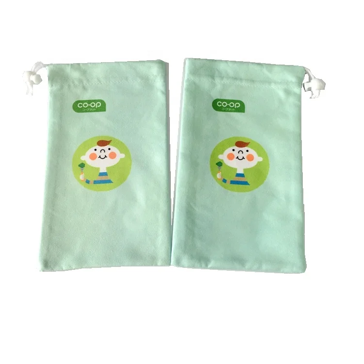 microfiber suede drawstring jewelry pouch