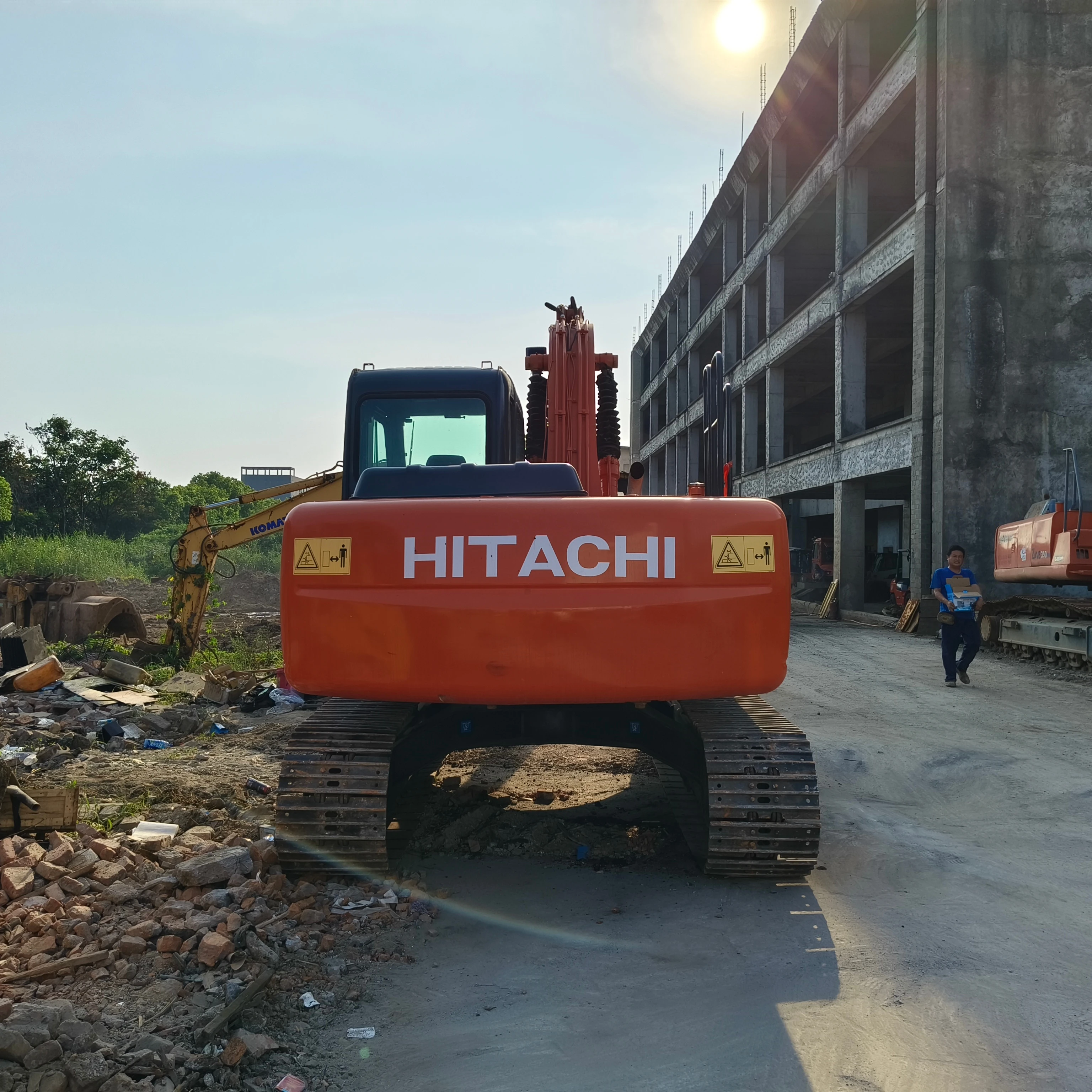 Хорошее состояние 12ton Hitachi ZX120-6 EX120-5 ZX70 ZX60 для продажи