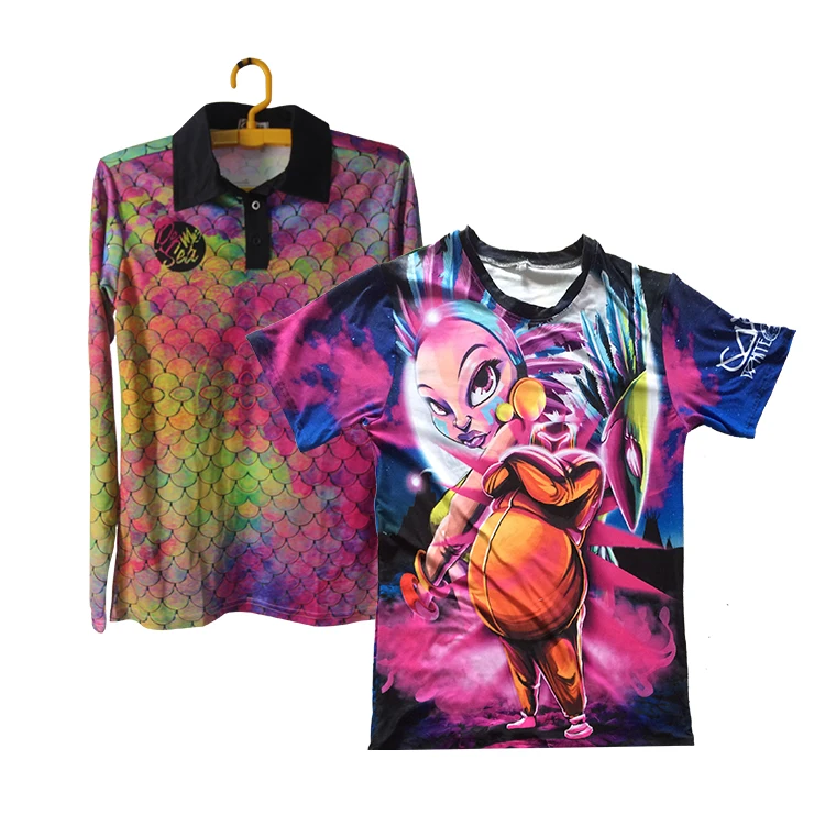 Oem Custom Logo Printed Adult Kids Outdoor Shirt Quick Dry