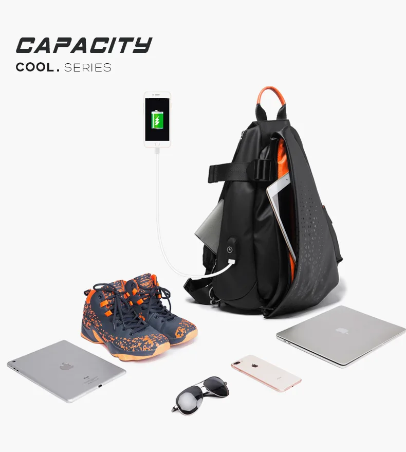 Лидер продаж от производителя, спортивные мужские сумки-слинги, корейские мужские сумки через плечо на заказ, противокражная водонепроницаемая сумка-слинг, мужская сумка-слинг