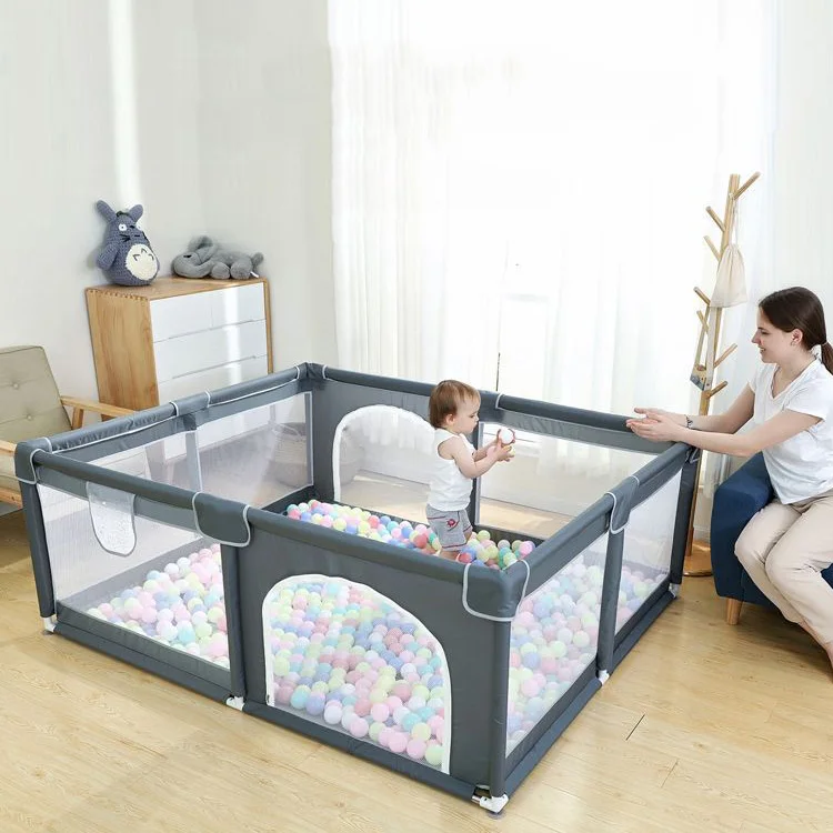 2023 Multifunctional large new design safe baby playpen/large baby playpen for european standard