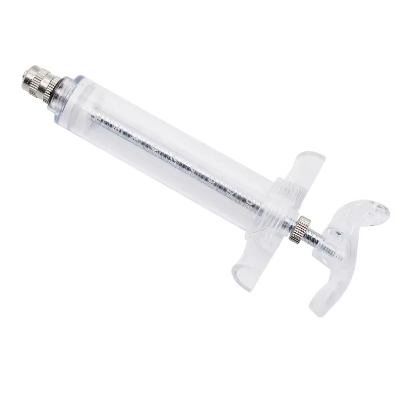 Factory Veterinary Plastic Steel syringes 5ml 10ml 20ml 30ml 50ml Veterinary Syringes for Cattle Sheep Pig Poultry