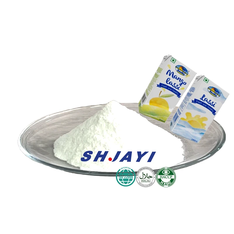 CMC Powder Sodium Carboxymethyl Cellulose E466 For Mango Lassi  Acidic Milk Thickener Emulsifier Stabilizer Manufacturers
