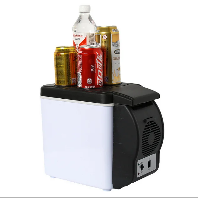 New Design Small Car Fridge Freezer 6L Mini Car Fridges Portable Refrigerator for car 12v